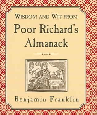 Wisdom & Wit from Poor Richard's Almanack (Charming Petite Series) cover