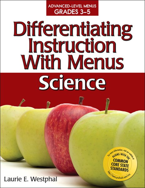 Differentiating Instruction with Menus: Science (Grades 3-5) cover