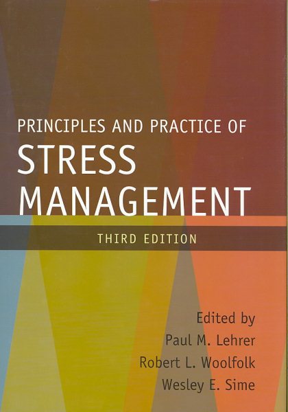 Principles and Practice of Stress Management, Third Edition cover