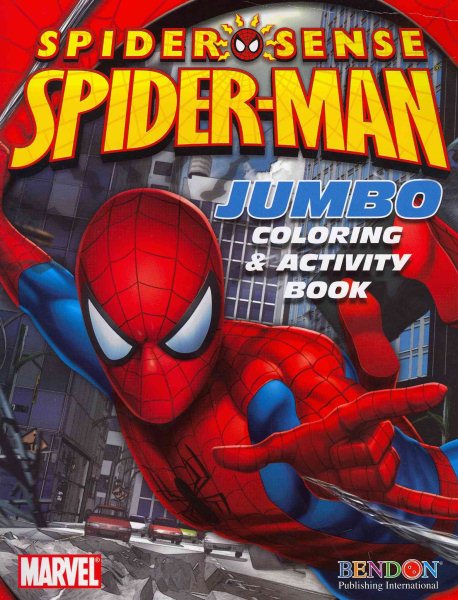 Spider-Man Jumbo Coloring & Activity cover