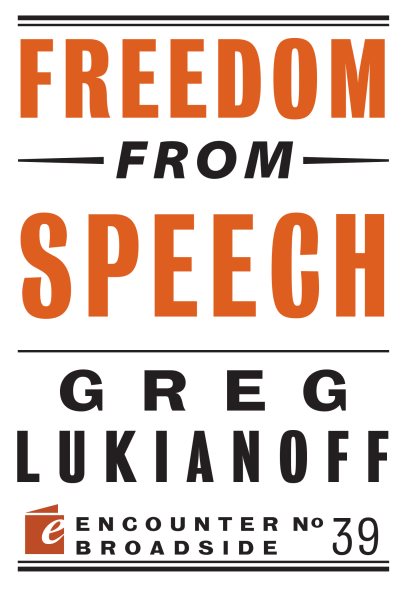 Freedom from Speech (Encounter Broadside) cover