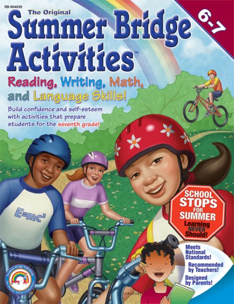 Summer Bridge Activities: 6th to 7th Grade cover