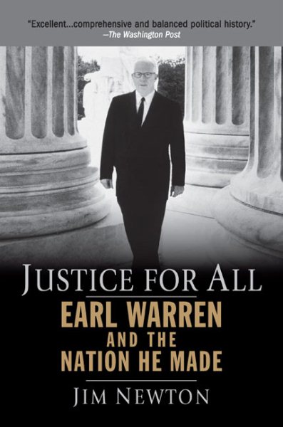 Justice for All: Earl Warren and the Nation He Made cover