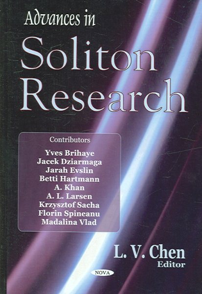 Advances in Soliton Research cover