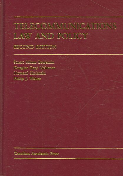 Telecommunications Law And Policy cover