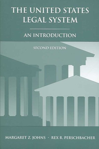 The United States Legal System: An Introduction cover