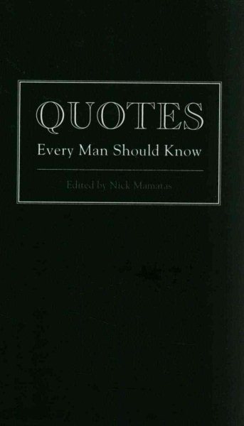 Quotes Every Man Should Know (Stuff You Should Know) cover