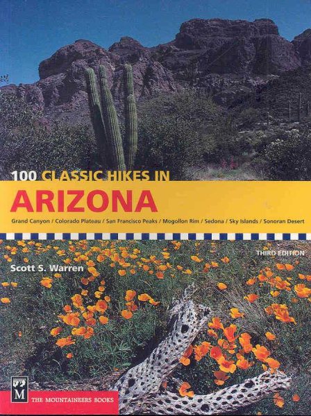 100 Classic Hikes in Arizona cover