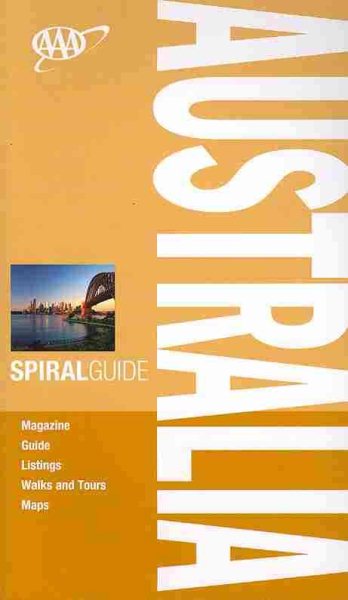 AAA Spiral Australia (AAA Spiral Guides) cover