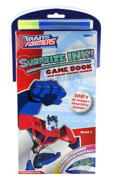 Transformers Animated Surprize Ink Book cover