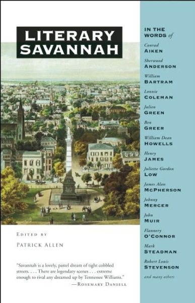 Literary Savannah (Literary Cities) cover