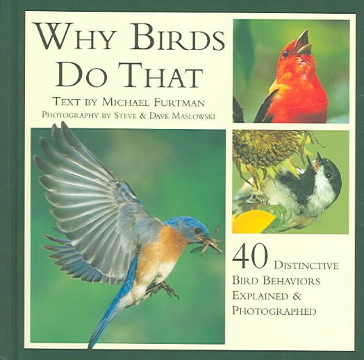 Why Birds Do That: 40 Distinctive Bird Behaviors Explained & Photographed cover