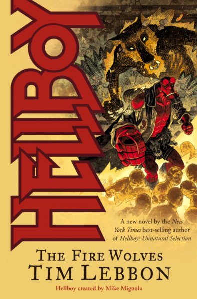 Hellboy: The Fire Wolves (novel) cover