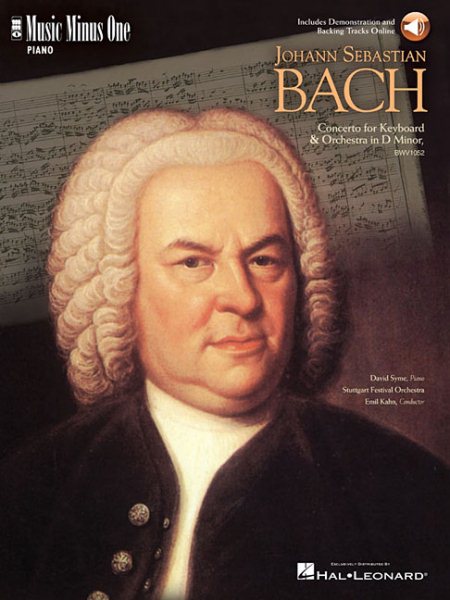 J.S. Bach - Concerto in D Minor, BMV1052 Book/Online Media cover