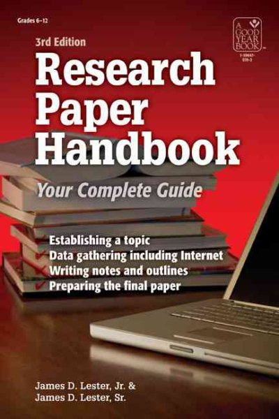 Research Paper Handbook, 3E cover
