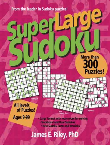 Super Large Sudoku cover