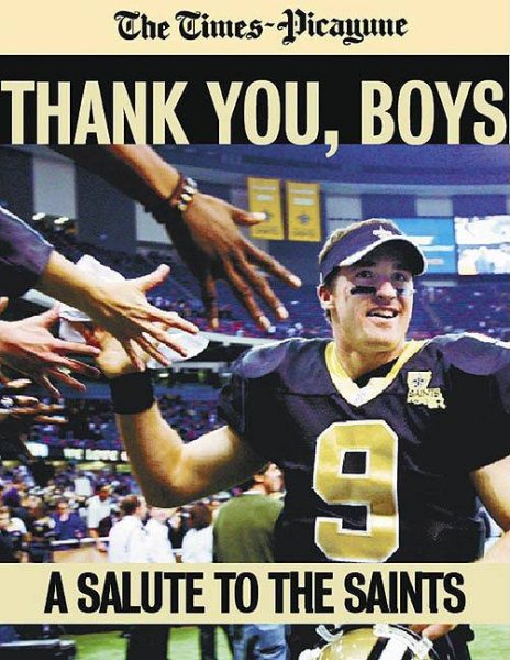 Thank You, Boys: A Salute to the Saints