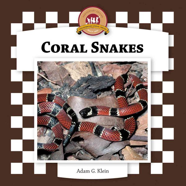 Coral Snakes (Checkerboard Animal Library) cover
