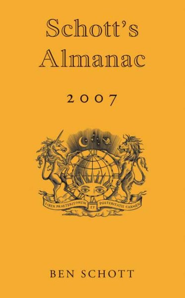 Schott's Almanac 2007 cover