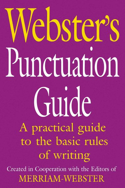 Webster's Punctuation Guide cover