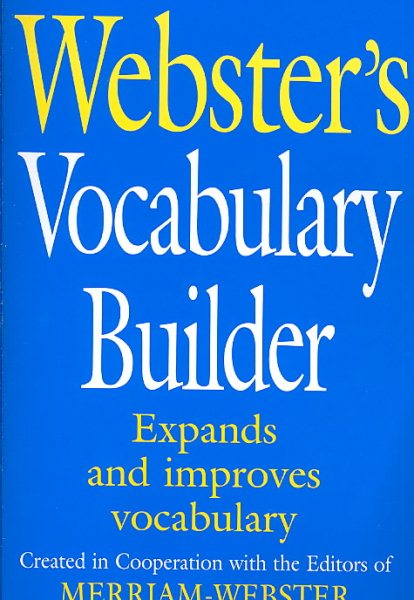 Webster's Vocabulary Builder cover