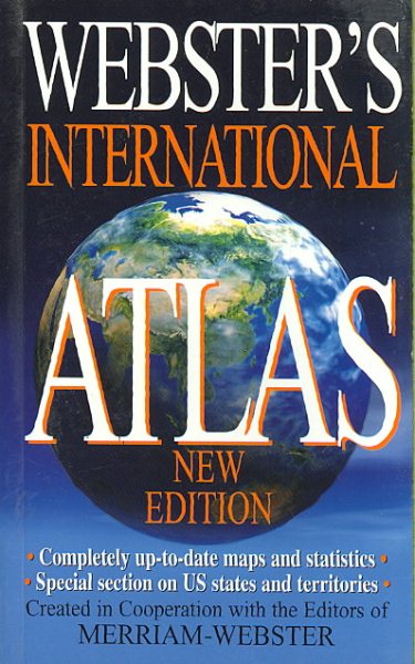 Webster's International Atlas cover