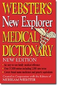 Webster's New Explorer Medical Dictionary cover