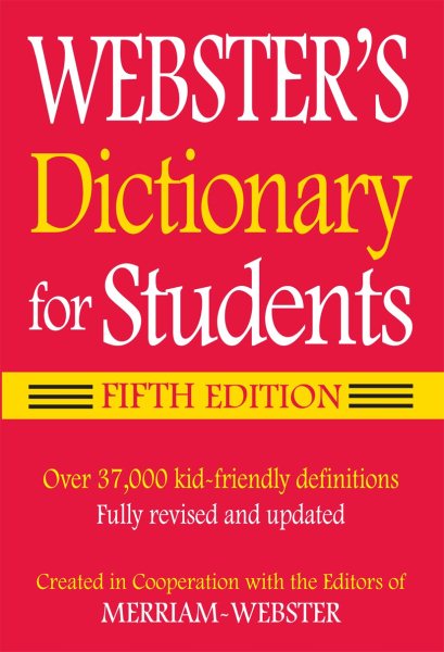Federal Street Press Merriam-Webster Webster's Dictionary for Students, Fifth Edition cover