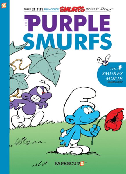 Smurfs #1: The Purple Smurfs, The (The Smurfs Graphic Novels) cover