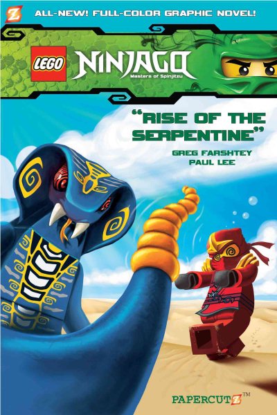 Rise of the Serpentine (Ninjago #3) (Lego Ninjago) cover