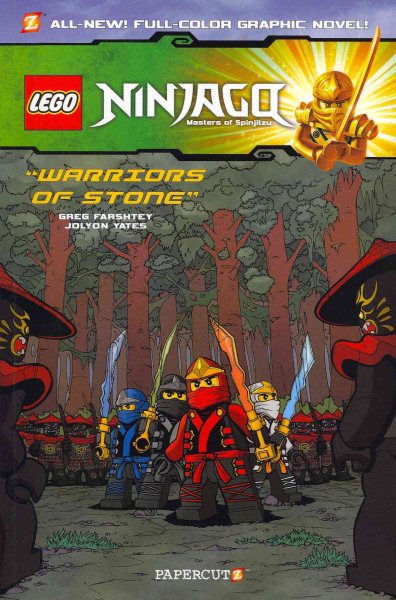 Lego Ninjago Masters of Spinjitzu 6: Warriors of Stone cover