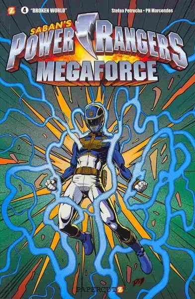 Power Rangers Megaforce #4: Broken World cover