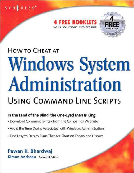 How to Cheat at Windows System Administration Using Command Line Scripts cover