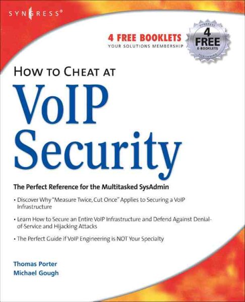 How to Cheat at VoIP Security cover