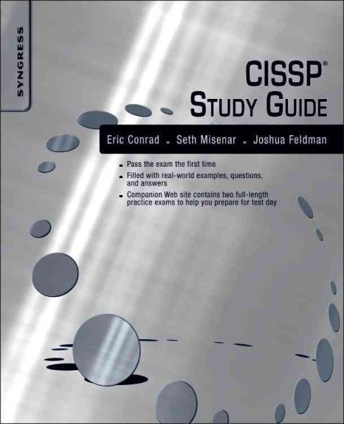 CISSP Study Guide cover