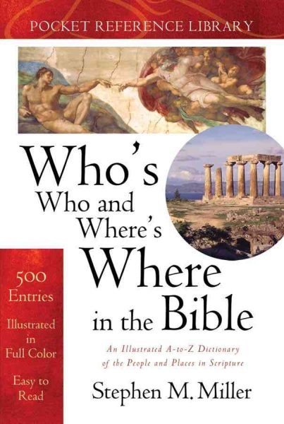 Who's Who and Where's Where in the Bible (Bible Reference Library) cover