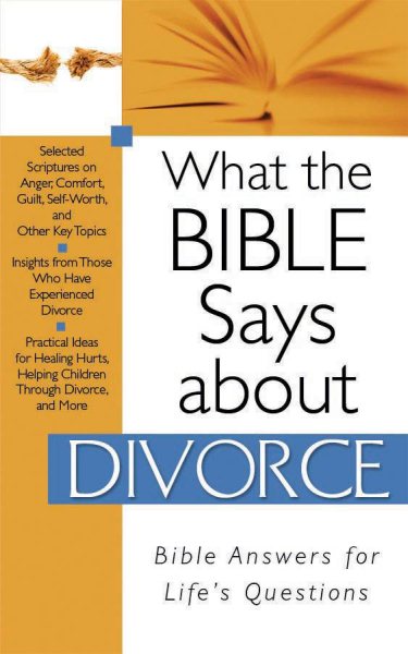 What The Bible Says About Divorce cover