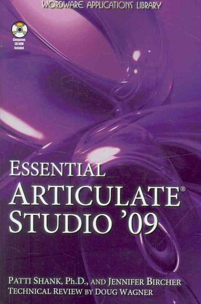 Essential Articulate Studio '09 (Wordware Applications Library) cover
