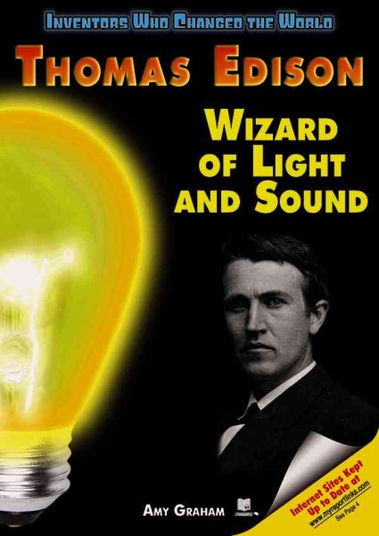 Thomas Edison: Wizard of Light And Sound (Inventors Who Changed the World) cover
