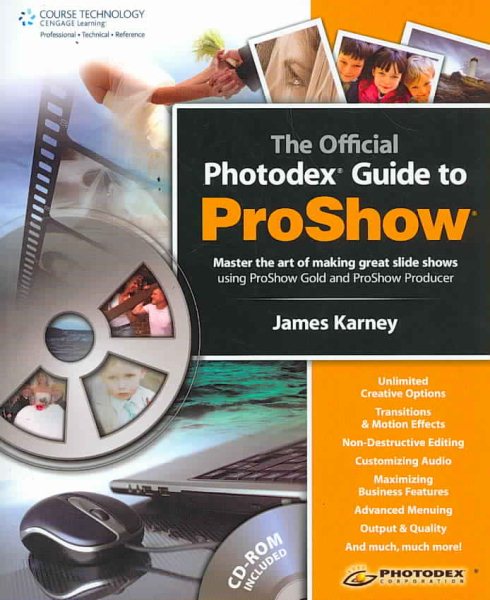 The Official Photodex Guide to ProShow cover