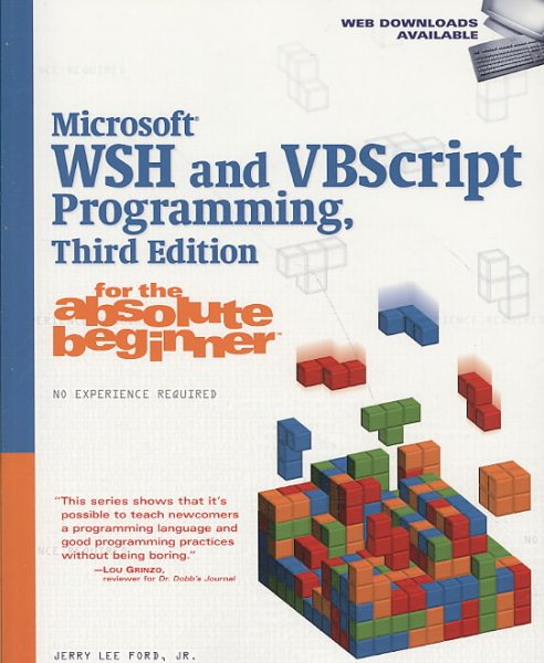 Microsoft WSH and VBScript Programming for the Absolute Beginner cover