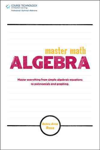 Master Math: Algebra cover