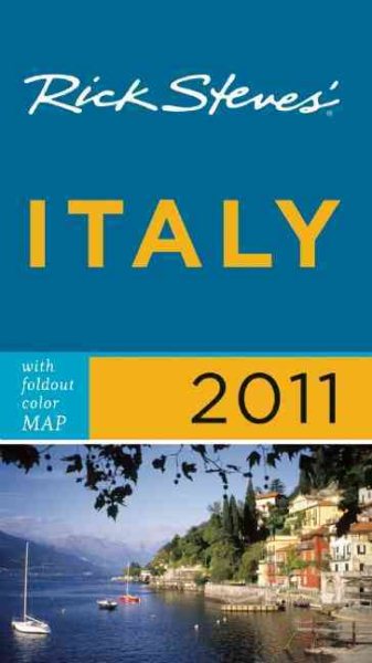 Rick Steves' Italy 2011 with map cover