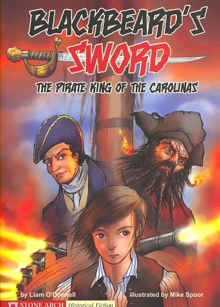 Blackbeard's Sword: The Pirate King of the Carolinas (Historical Fiction) cover