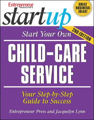 Start Your Own Child-Care Service cover