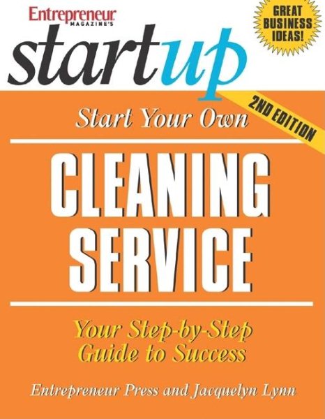 Start Your Own Cleaning Service cover