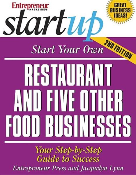 Start Your own Restaurant and Five Other Food Businesses (Startup) cover