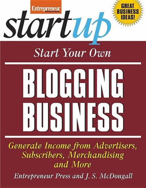 Start Your Own Blogging Business cover
