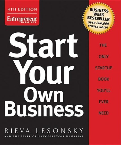 Start Your Own Business cover