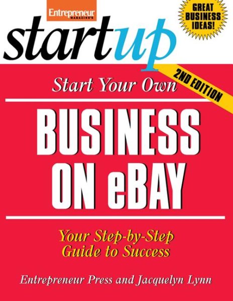 Start Your Own Business On eBay (StartUp Series) cover